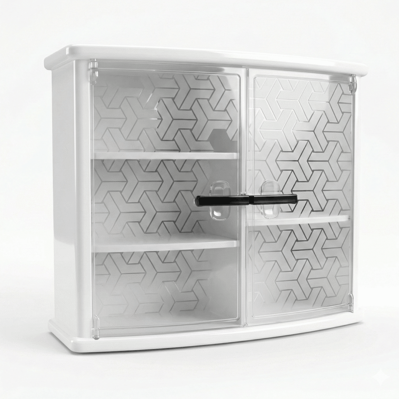 Classic Straight Cabinet 3D