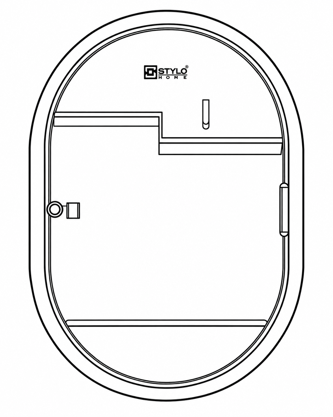 Oval Cabinet